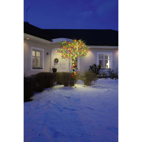 Konstsmide 3632-500 Micro-Lichterkette  Außen  netzbetrieben Anzahl Leuchtmittel 180 LED Mehrfarbig