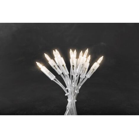 Konstsmide 6302-103 Mini guirlande lumineuse pour l'intérieur CEE: G (A - G) sur secteur Nombre de lumière 35 LED blanc chaud S44544