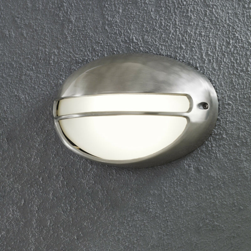 Image of Konstsmide Lighting - Konstsmide Torino Luce da esterno moderna ovale da incasso in alluminio, IP44
