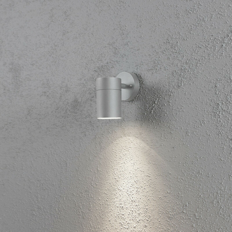 Image of Konstsmide Lighting - Konstsmide Modena Applique da esterno moderna Big Down Grigio, IP44