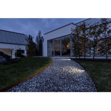 Konstsmide 7966-310 7966-310 Luminaire extérieur encastrable LED intégrée LED G (A - G) 3 W argent Y148401