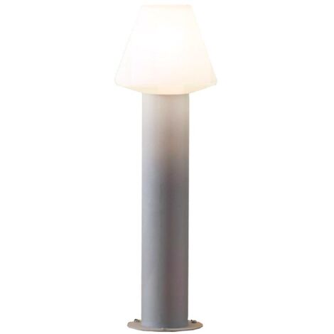 Konstsmide Barletta Lampadaire d'extérieur moderne court gris, IP44