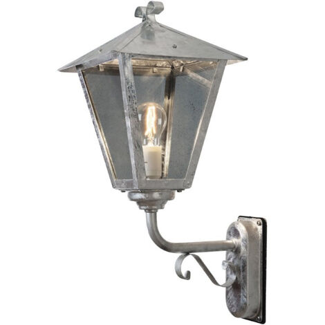 Konstsmide Benu Applique Lanterne Classique Extérieur Acier Galvanisé IP23