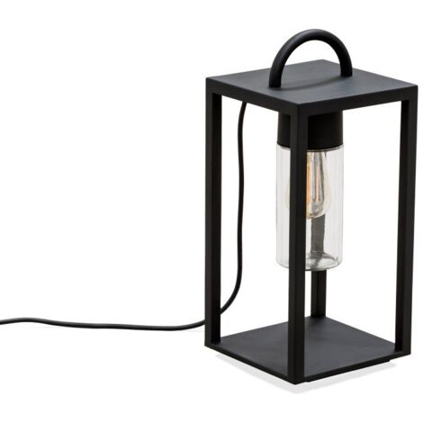 Konstsmide Bologna Lampadaire extérieur moderne E27 230V Noir, IP44