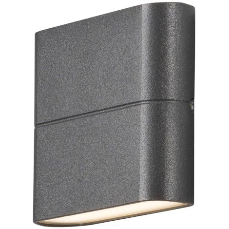 KONSTSMIDE CHIERI ADAPTÉ À UNE UTILISATION À L'INTÉRIEUR 3W ANTHRACITE ÉCLAIRAGE MURAL (7972-370)