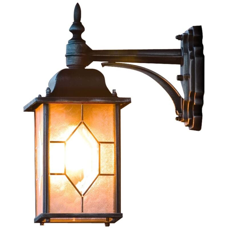 

Farol de gas Milano abajo negro y plateado - Multicolor - Konstsmide