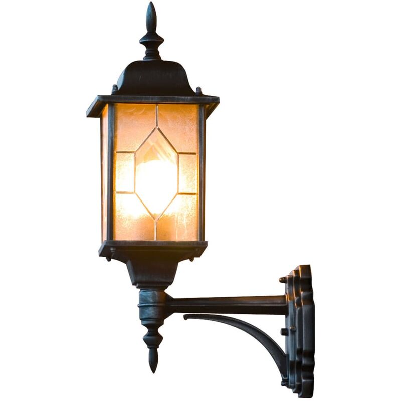

Farol de gas Milano arriba negro y plateado - Multicolor - Konstsmide