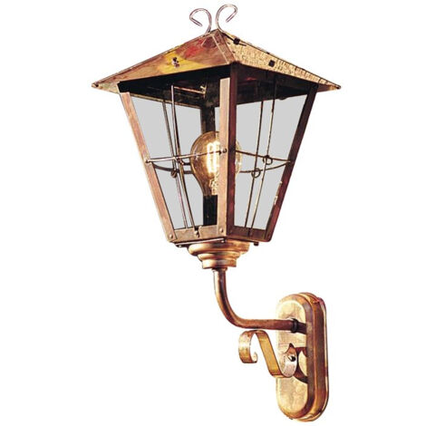 Konstsmide Fenix Lanterne murale d'extérieur classique en cuivre, IP23