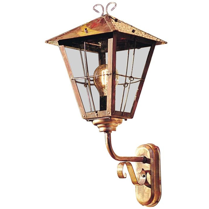 Konstsmide Fenix Lanterne murale d'extérieur classique en cuivre, IP23 Konstsmide Fenix Lanterne murale d'extérieur classique en cuivre, IP23