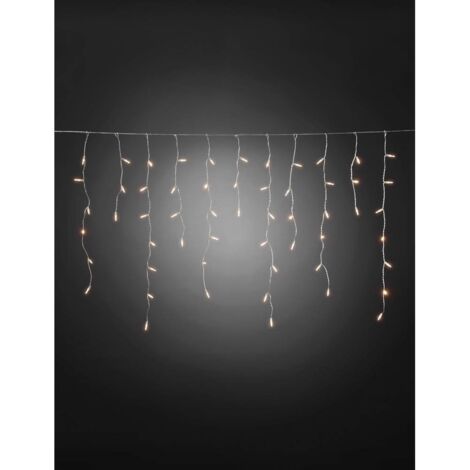 Konstsmide Guirlande lumineuse stalactites, effet chute de neige pour l'extérieur 24 V CEE: F (A - G) 200 LED blanc chaud (L x l x H) 15.07 m x 507 c A582651