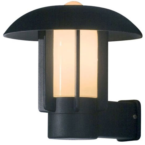 Konstsmide Heimdal Applique d'extérieur Lanterne classique noire mate, IP44