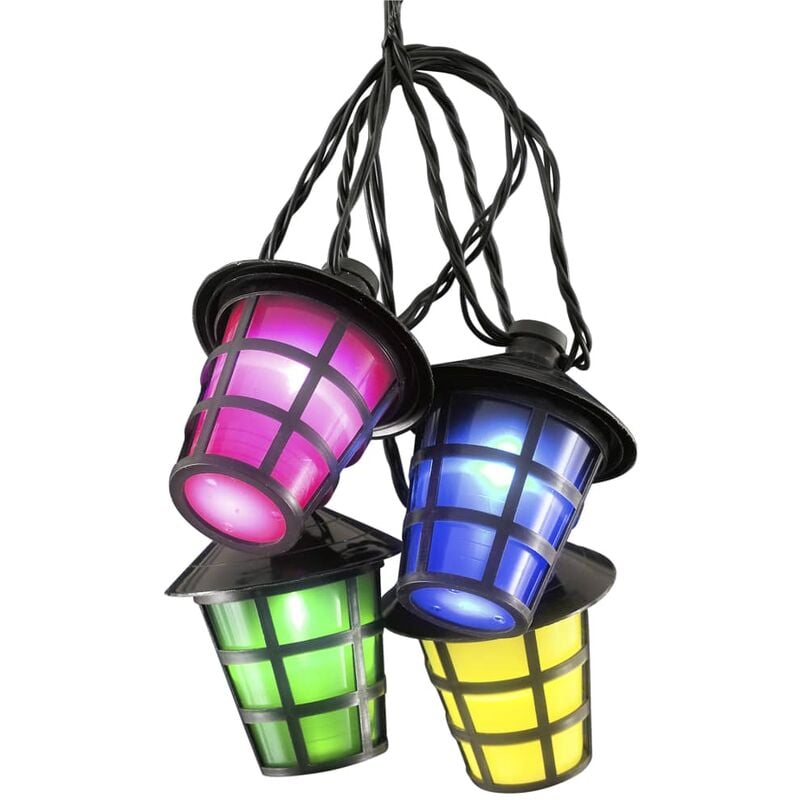 

Juego de faroles con 40 lámparas multicolor - Multicolor - Konstsmide