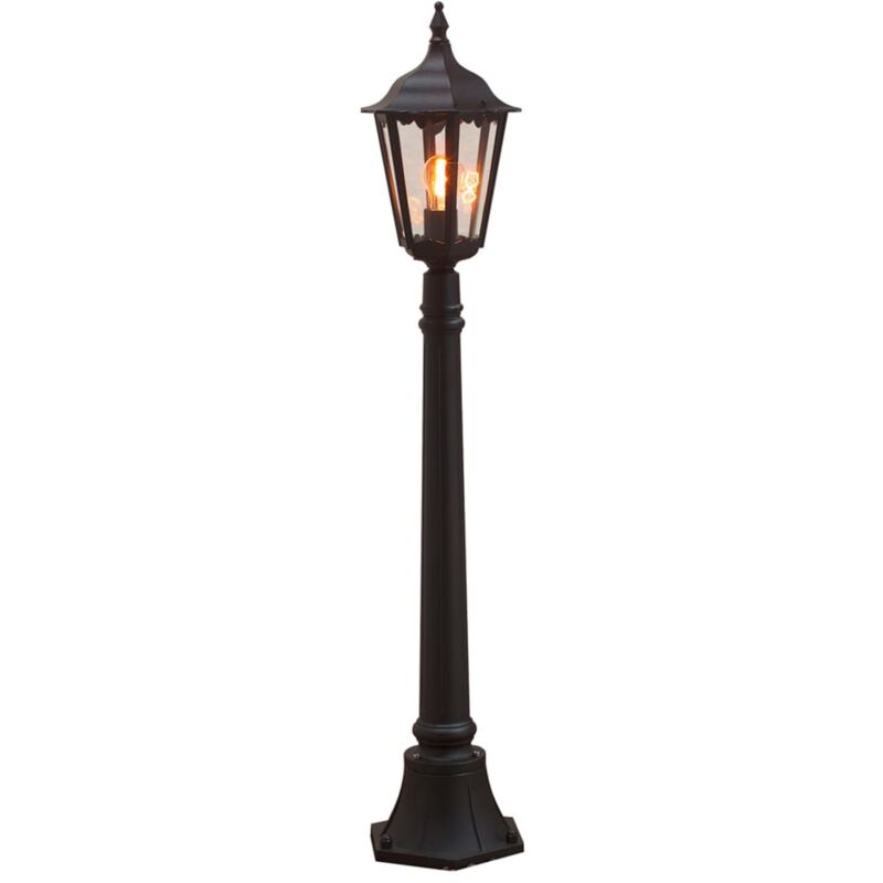 

Lámpara de suelo Firenze negro mate - Negro - Konstsmide