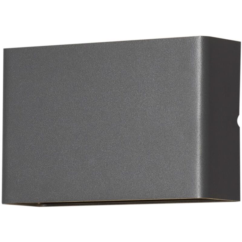 

Lámpara LED de pared Chieri gris antracita 1x8W - Antracita - Konstsmide