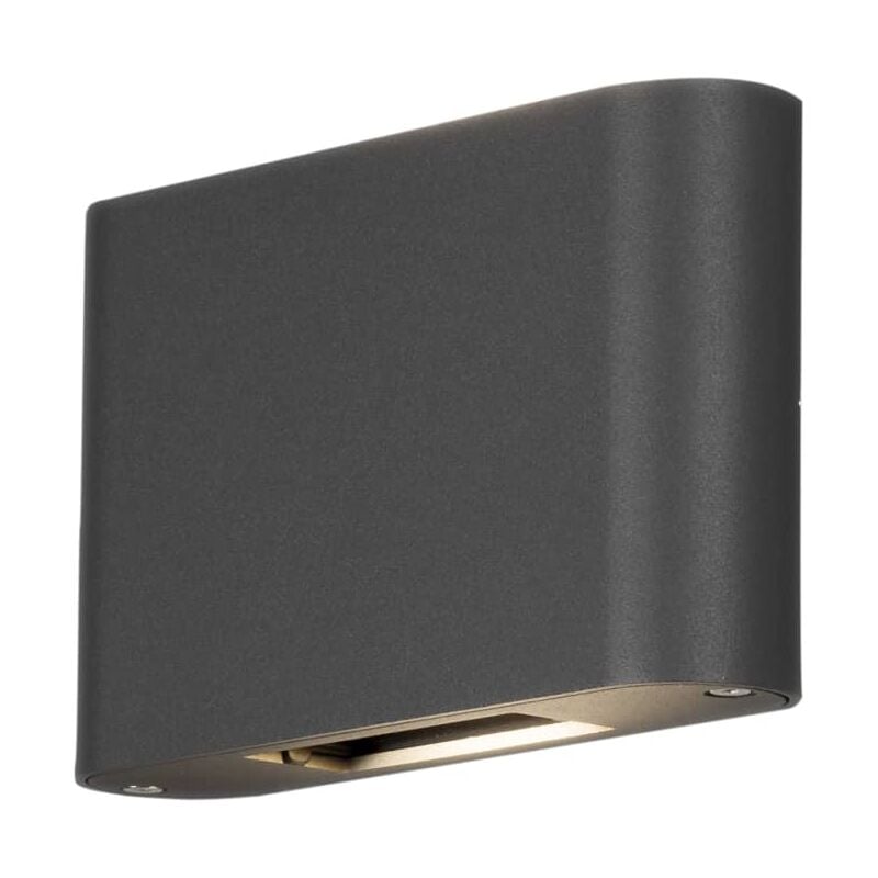 

Lámpara LED de pared Chieri gris antracita 2x6W - Antracita - Konstsmide