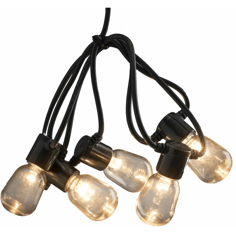 

KONSTSMIDE Luces de fiesta 20 lámparas ovaladas extra cálidas - Transparente