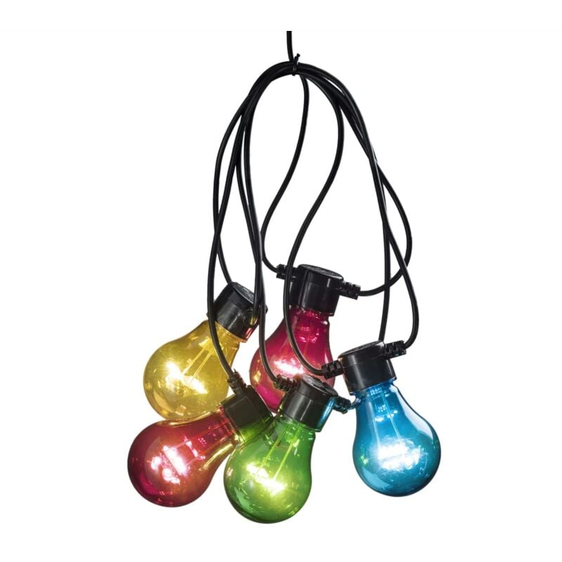 

Luces de fiesta con 10 lámparas multicolor - Multicolor - Konstsmide