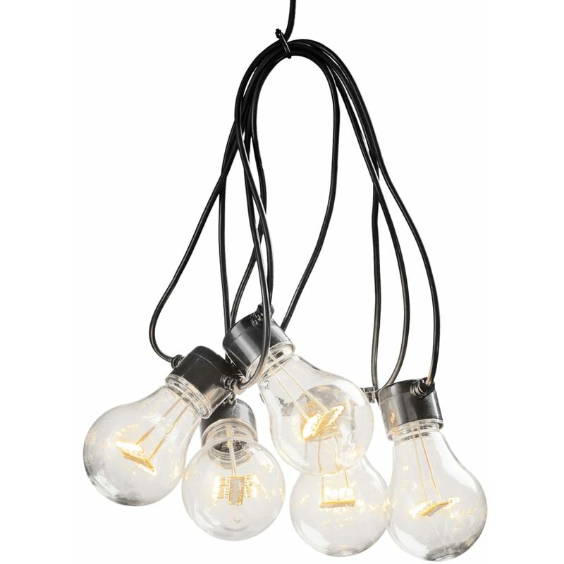 

Luces de fiesta con 5 lámparas transparentes extra cálidas - Transparente - Konstsmide