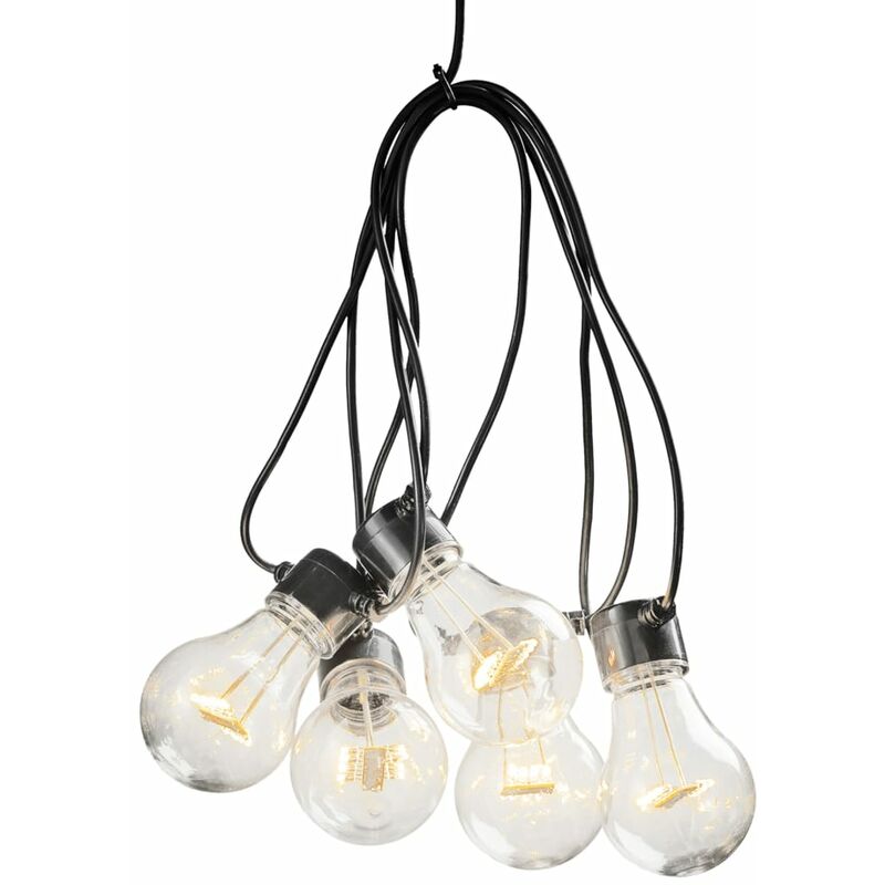 

Luces de fiesta set extensión 10 lámparas ámbar extracálido - Transparente - Konstsmide