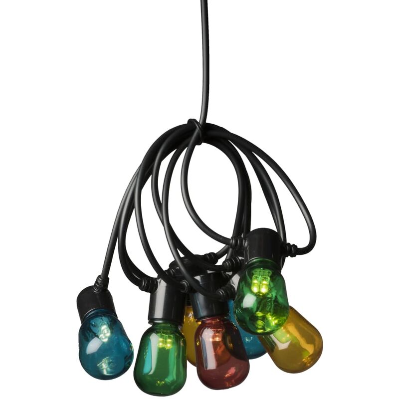 

Luces fiesta 20 lámparas ovaladas transparentes multicolor - Multicolor - Konstsmide