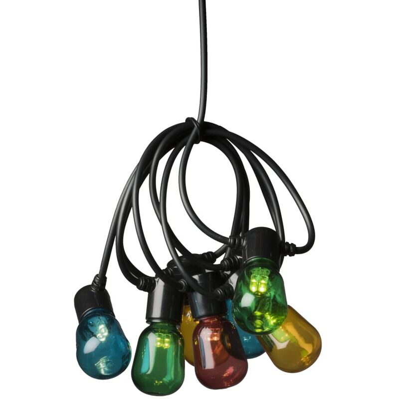 

Luces fiesta 40 lámparas ovaladas transparentes multicolor - Multicolor - Konstsmide