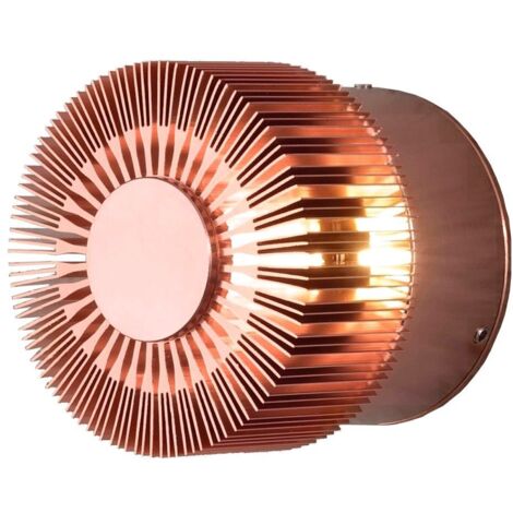 Konstsmide Monza Applique Murale Extérieure Moderne Cuivre Anodisé 3W LED Haute Puissance, IP54
