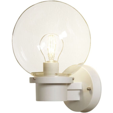 Konstsmide Nemi Capteur de lumière extérieur Basic Up Blanc, IP44