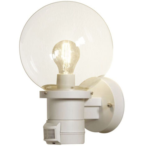 Konstsmide Nemi Lampe d'extérieur Basic Up Light PIR Blanc, IP44
