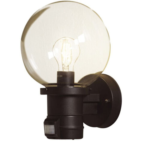 Konstsmide Nemi Lampe d'extérieur Basic Up Light PIR Noir, IP44