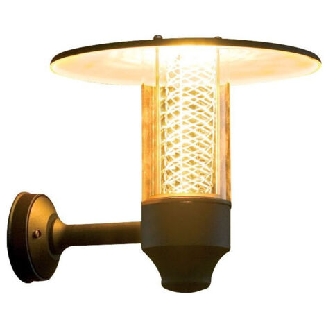 Konstsmide Nova Applique d'extérieur Lanterne classique noire mate, IP44
