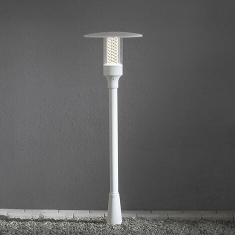 Lampadaire d'extérieur Bouilli LED Blanc H3446201