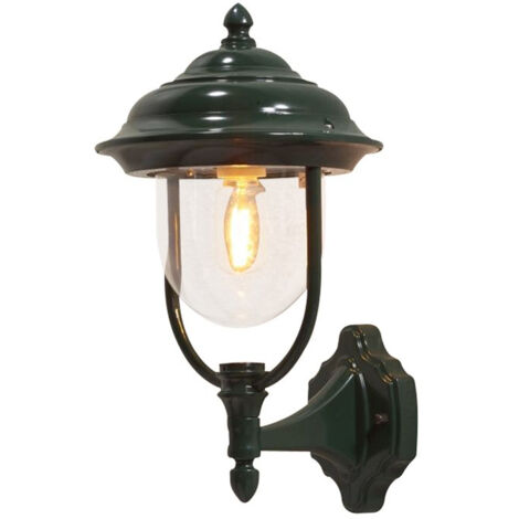 Konstsmide Parma Applique d'extérieur Lanterne Classique Verte, IP43