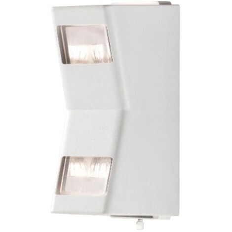 Konstsmide Potenza Grande Applique Murale Extérieure Moderne Up Down Blanc GU10, IP54