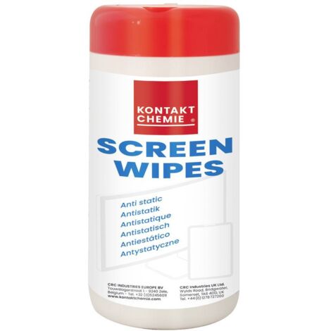 Kontakt Chemie Panno pulizia schermo SCREEN WIPES 31980-AA 100 pz.