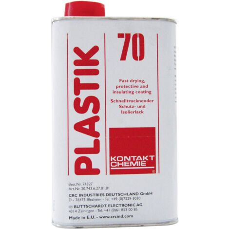 Kontakt Chemie PLASTIK 70 74327-AA Isolier- und Schutzlack  1 l