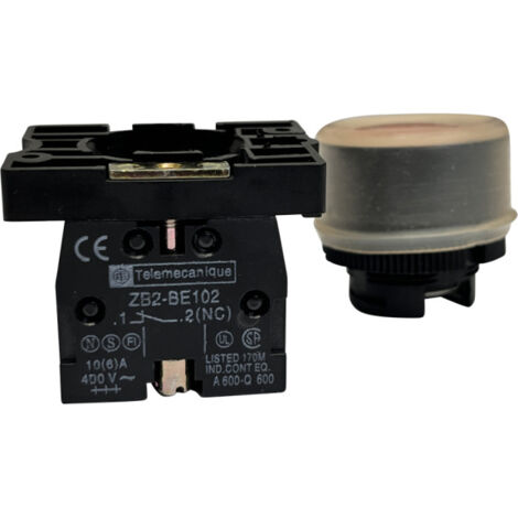 Kontaktblock Öffner ZB2-BE102 Pilz Hilfsschalter 400V 10A