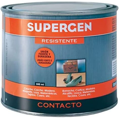 Kontaktkleber supergen 500 ml gelb Holz Kork
