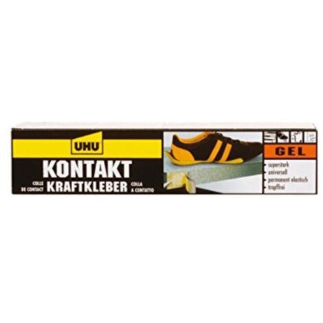 Kontaktkleber UHU kontakt kraftkleber gel Tropffrei Elastisch