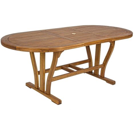 KONTE.DESIGN Tavolo NOEMI Ovale Allungabile 150 - 200x90 cm
