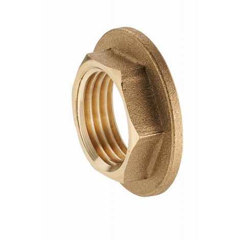Kontermutter mit Platte Messing 3/4' (20x27) NOYON & THIEBAULT - 159-20L1
