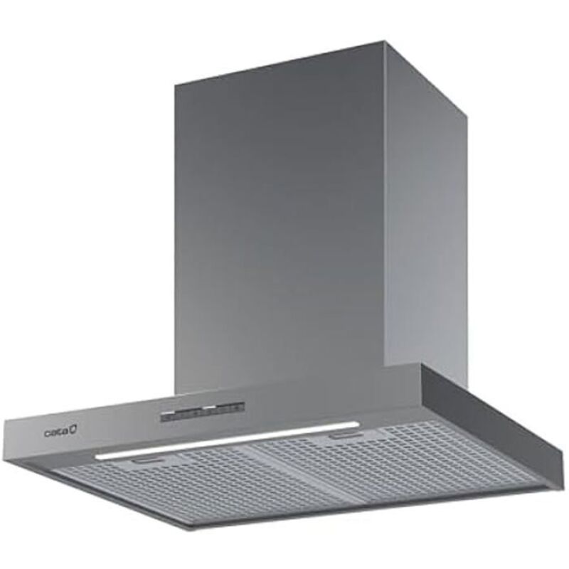 Cata Schwarz Dunstabzugshaube - Sygma - Durchsatz 850 M3/H - Leise 50-65 Db - Led