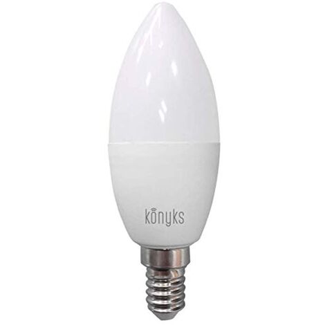 2700K-6500K E14 Ampoule LED Connectée 5W 500LM Ampoules intelligentes Alexa WiFi Dimmable Ampoules RGBCW 2 Pack Ajustable et 16 Millions de Couleurs 