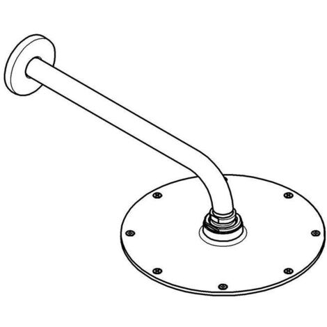 Kopfbrause-Set Grohe Rainshower Cosmopolitan 210 mm u. Wandarm 286 mm, verchromt - 26052000