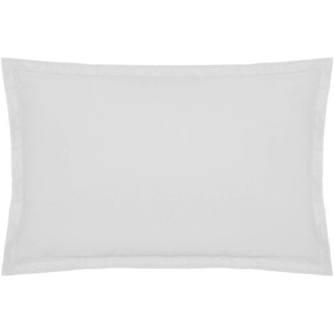 Kopfkissenbezug - Baumwolle - weiß - 50x70 cm