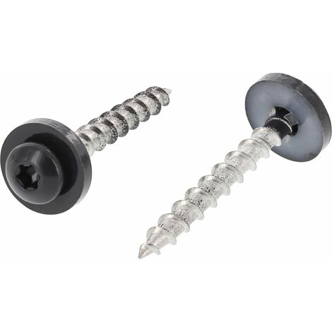 Kopflackierte Fensterbankschraube 3.9x25 Torx 15 Edelstahl A2 / RAL7016