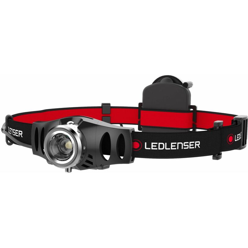 Image of Led Lenser - Ledlenser H3.2 Torcia frontale led, messa a fuoco regolabile, orientabile, 120 lumen, dimmerabile in continuo, portata luminosa 100m,