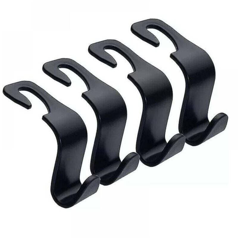 Image of Kopfstützenhaken fürs Auto, Aufbewahrungshaken, Sitzhaken, Aufhängezubehör, 4er-Pack