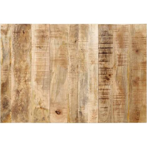 Kopfteil 120 cm Massives Rohholz Mango vidaXL