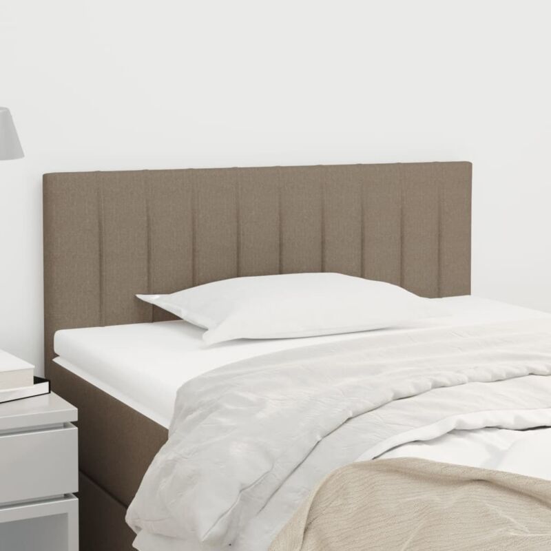 Kopfteil，kopfende Taupe 100x5x78/88 Cm Stoff Vidaxl106679