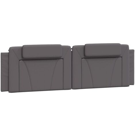 "Viana" Grau 160 cm Kunstleder vidaXL